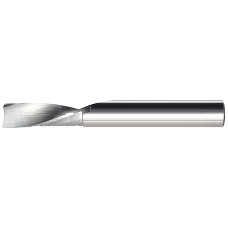 Mastercut Tool 5/32x9/16x1/4x2 1FL Downcut Spiral (Hard Plastics and Aluminum) Endmill End WRouter 802-104